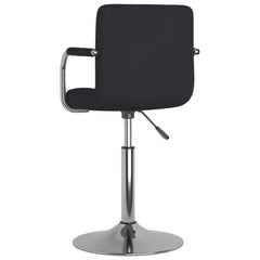 vidaXL Dining Chair Black Fabric