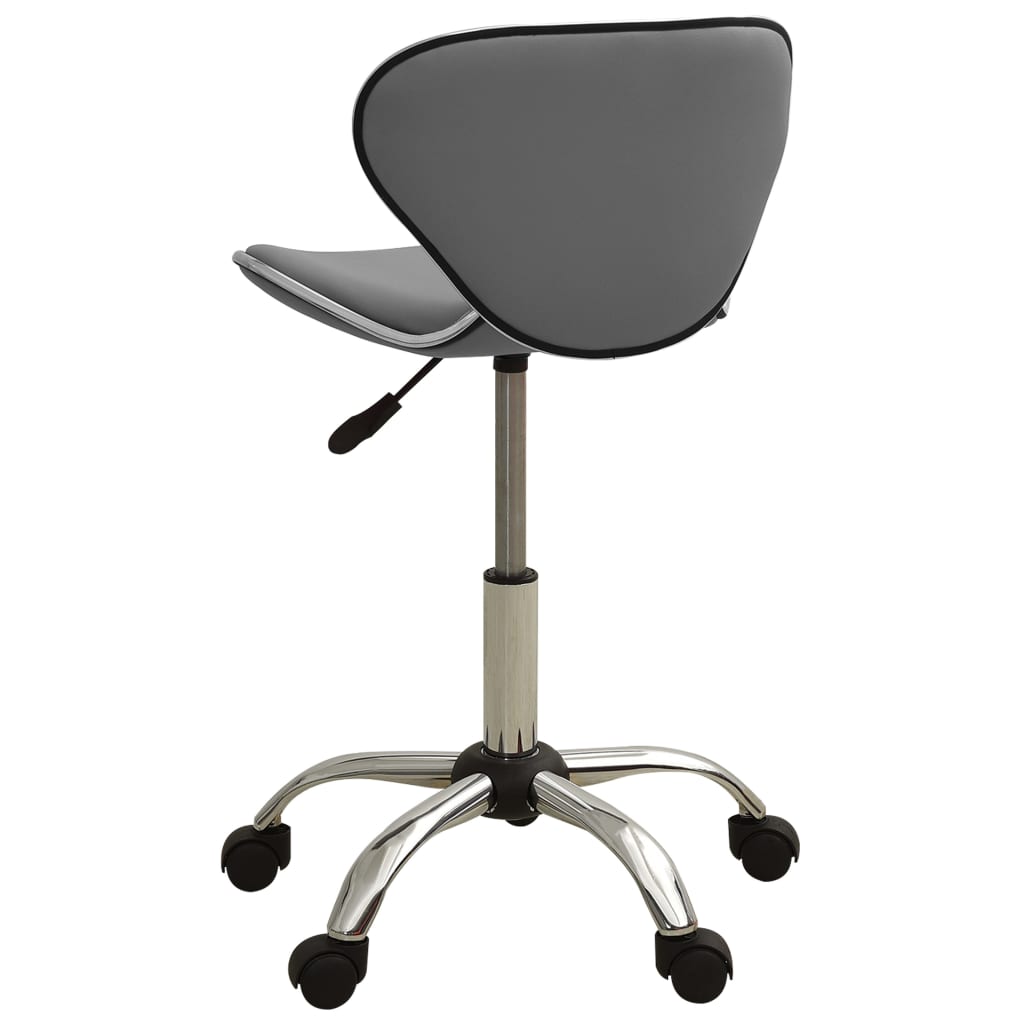 vidaXL Office Chair Black Faux Leather