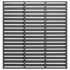 vidaXL Fence Panel WPC 180x180 cm Grey