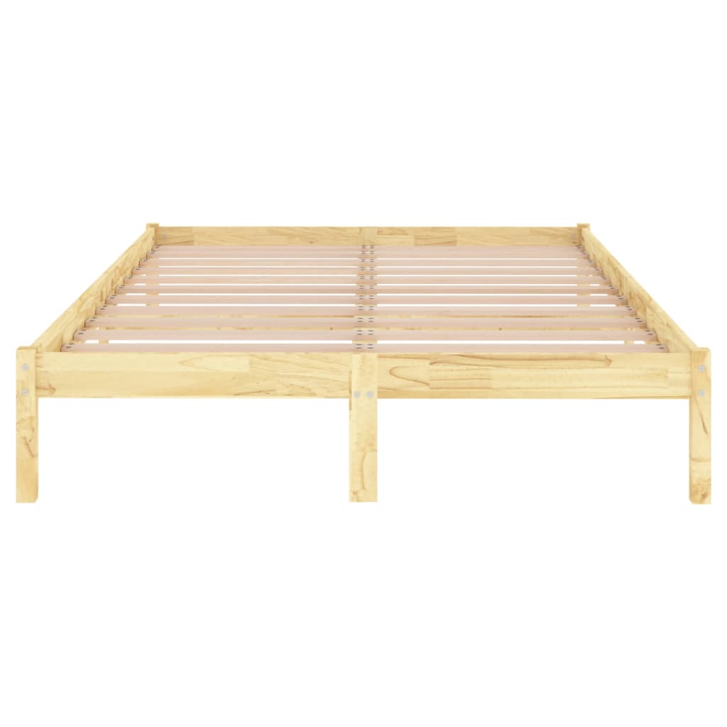 vidaXL 810012 vidaXL Bed Frame without Mattress Solid Wood 120x200 cm