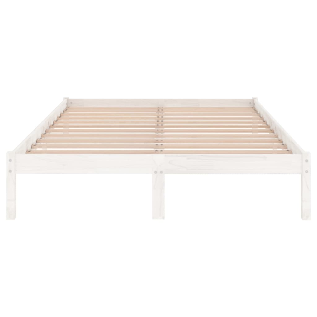 vidaXL 810012 vidaXL Bed Frame without Mattress Solid Wood 120x200 cm