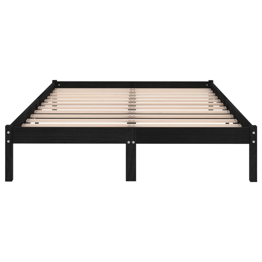 vidaXL 810012 vidaXL Bed Frame without Mattress Solid Wood 120x200 cm