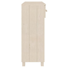 Console Table HAMAR Honey  90x35x90 cm Solid Wood Pine