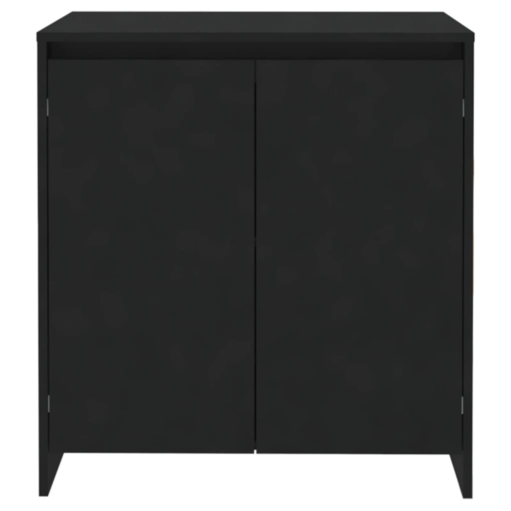 vidaXL Sideboard Black 70x41x75 cm Engineered Wood