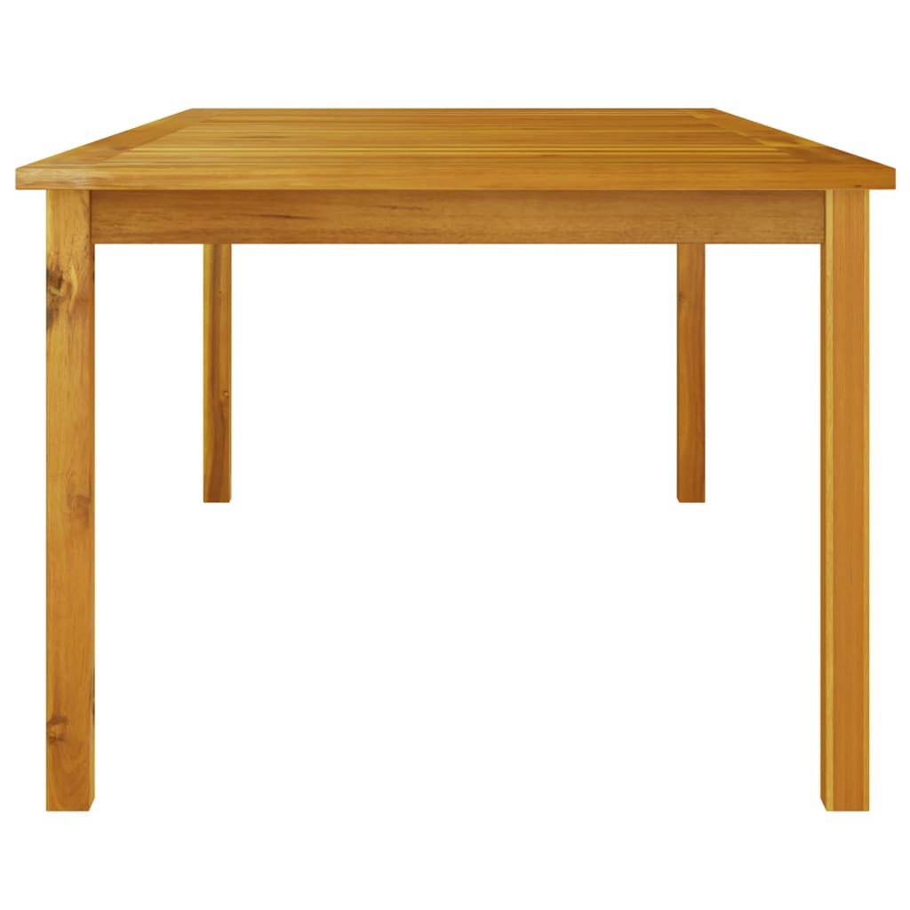 vidaXL Garden Table 200x100x74 cm Solid Wood Acacia