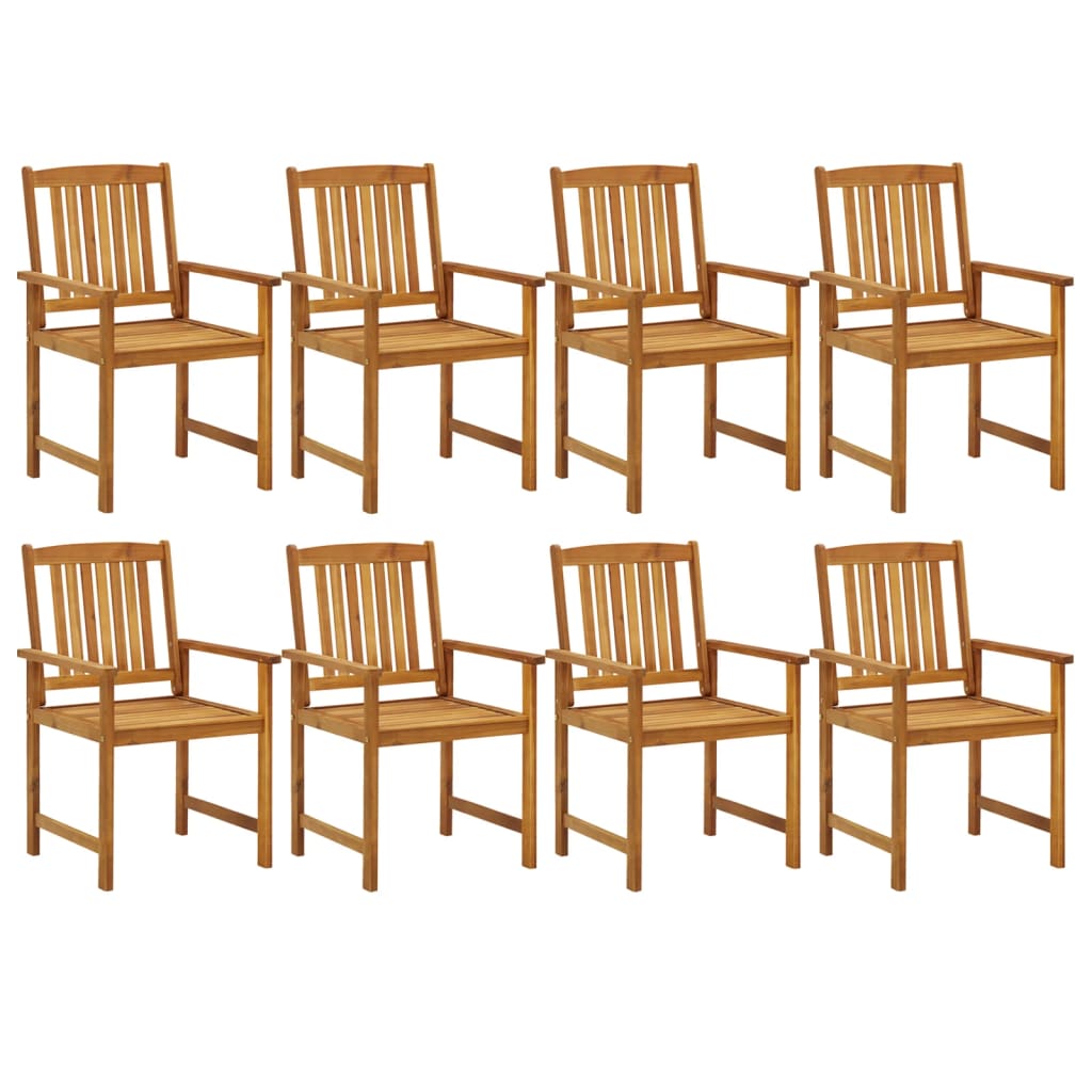 vidaXL 7 Piece Garden Dining Set Solid Wood Acacia