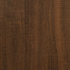 Coffee Table  Oak 40x40x30 cm Engineered Wood