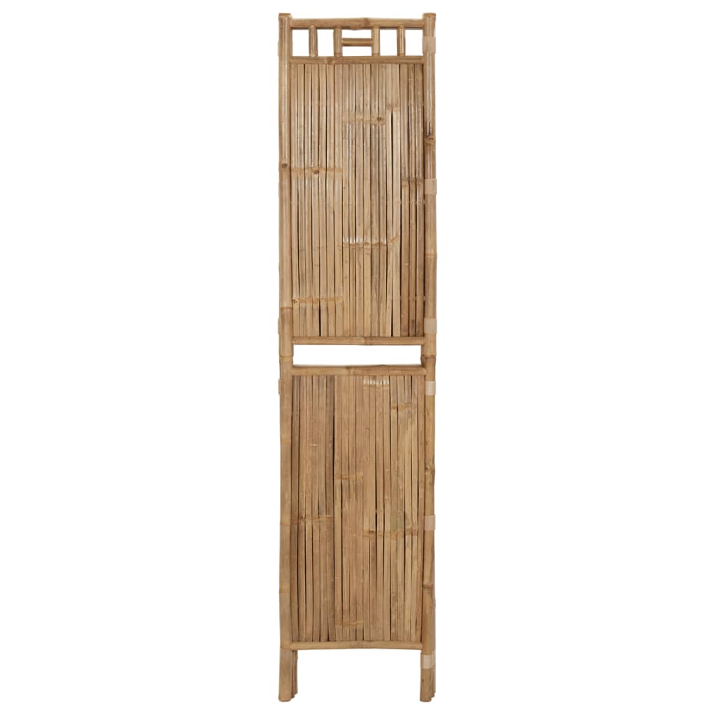 vidaXL 3-Panel Room Divider Bamboo 120x180 cm