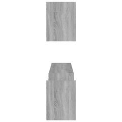Wall Shelves 2 pcs  Sonoma 100x15x20 cm Engineered Wood