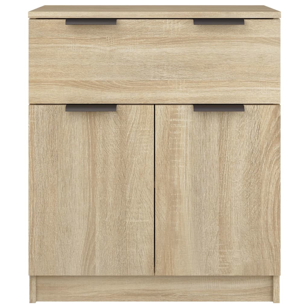 vidaXL Sideboard Black 60x30x70 cm Engineered Wood