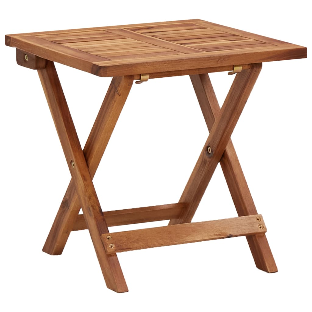 vidaXL 2 Piece Sunlounger Set with Table Solid Wood Acacia