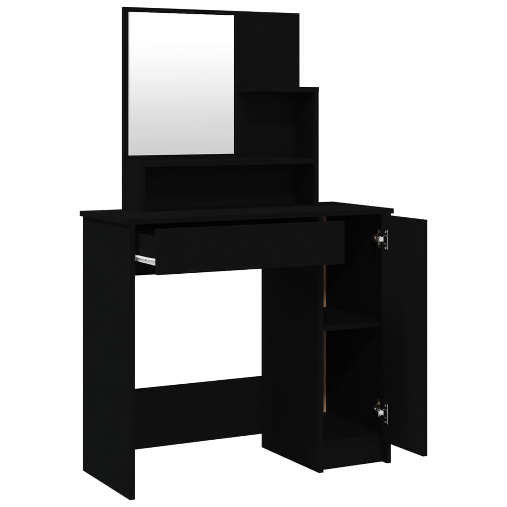 Dressing Table with Mirror  86.5x35x136 cm