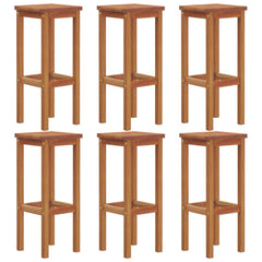 vidaXL 9 Piece Garden Bar Set Solid Wood Acacia