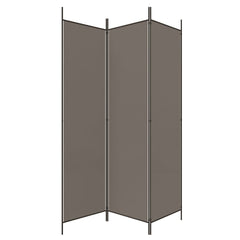 3-Panel Room Divider  150x220 cm Fabric