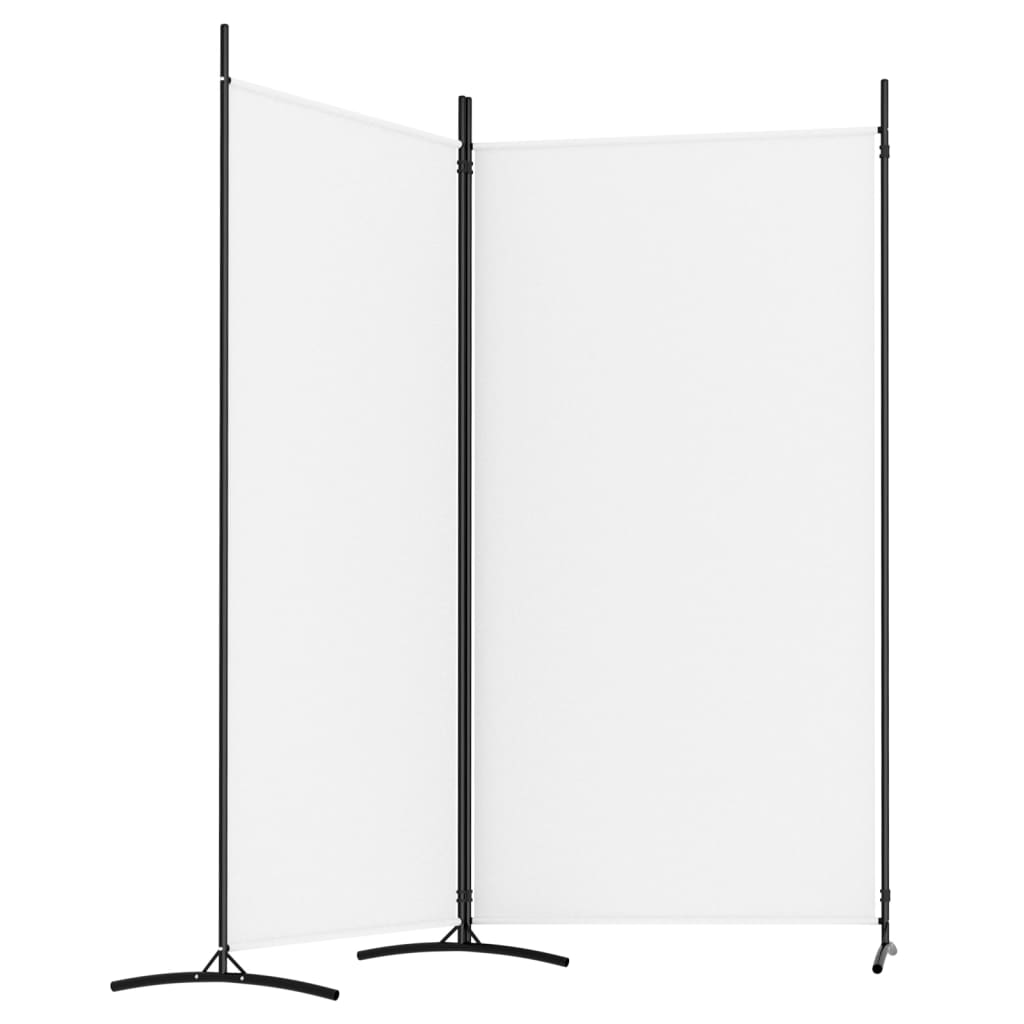 vidaXL 2-Panel Room Divider Anthracite 175x180 cm Fabric