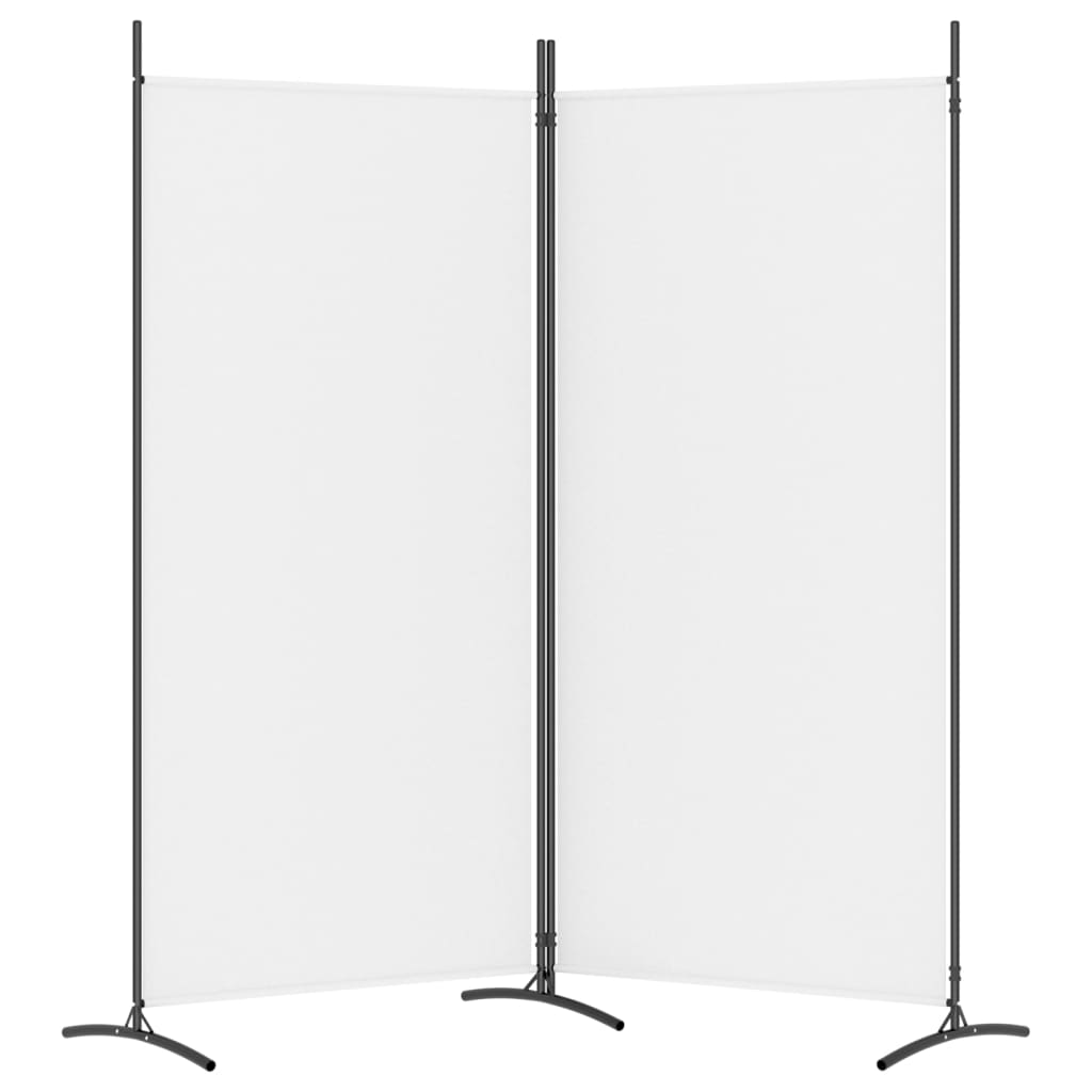 vidaXL 2-Panel Room Divider Anthracite 175x180 cm Fabric