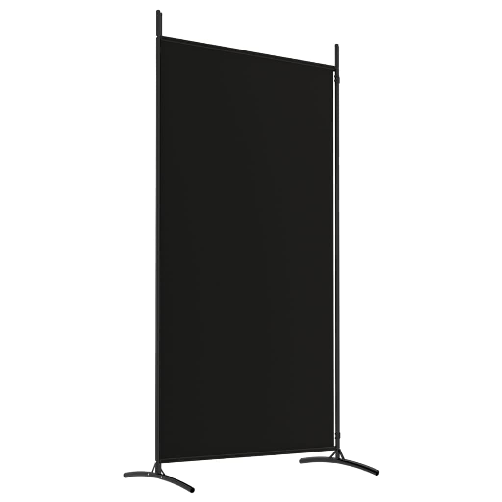 vidaXL 2-Panel Room Divider Anthracite 175x180 cm Fabric