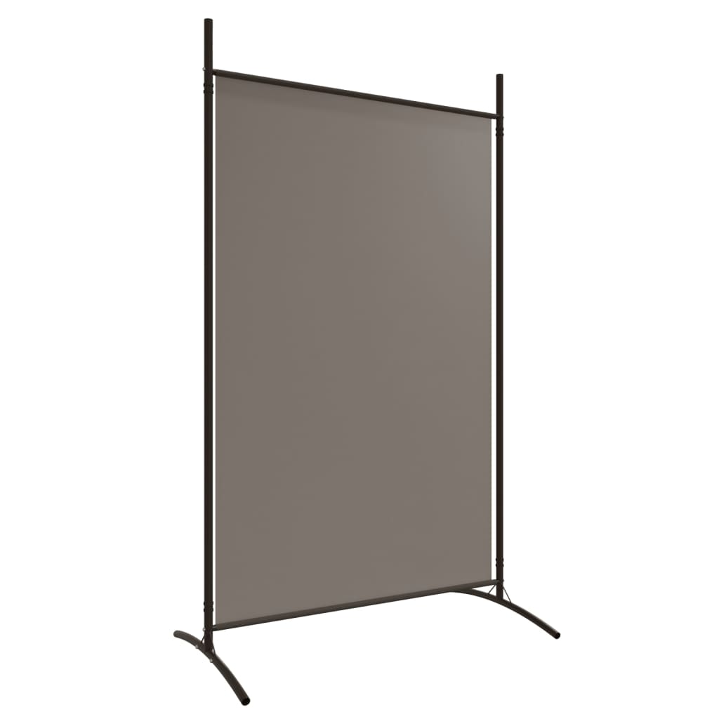 vidaXL 5-Panel Room Divider Anthracite 200x220 cm Fabric