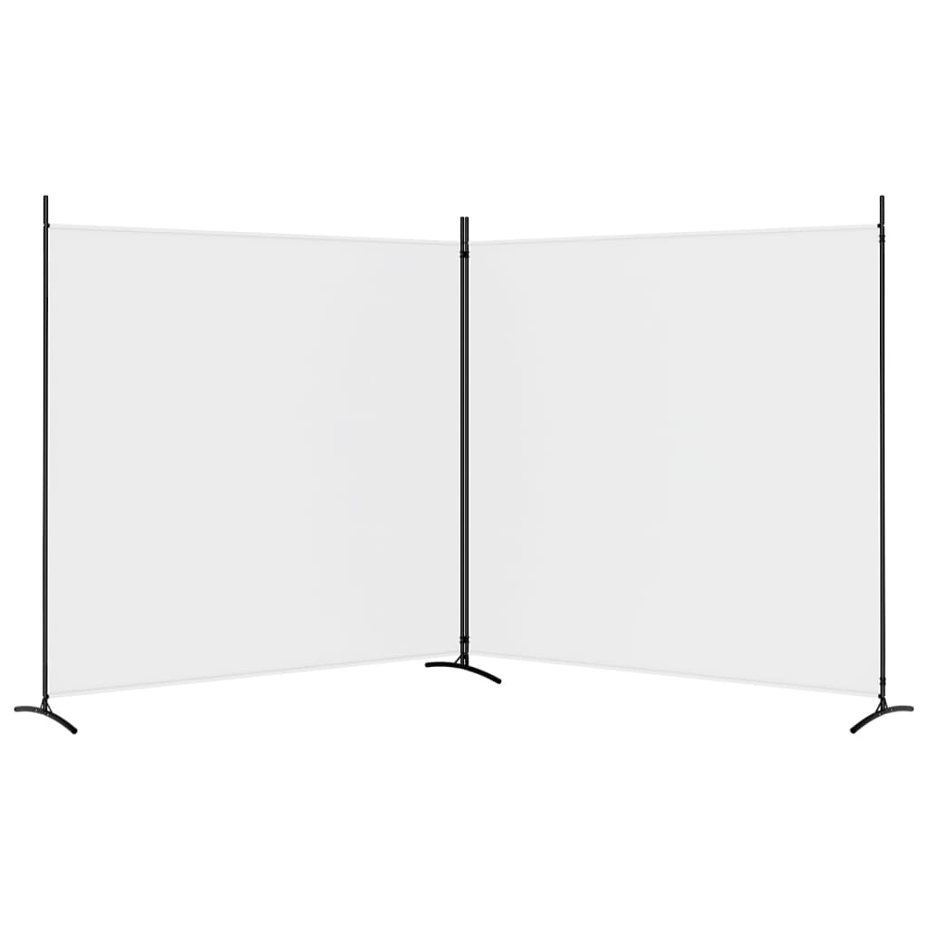 vidaXL 2-Panel Room Divider Anthracite 175x180 cm Fabric