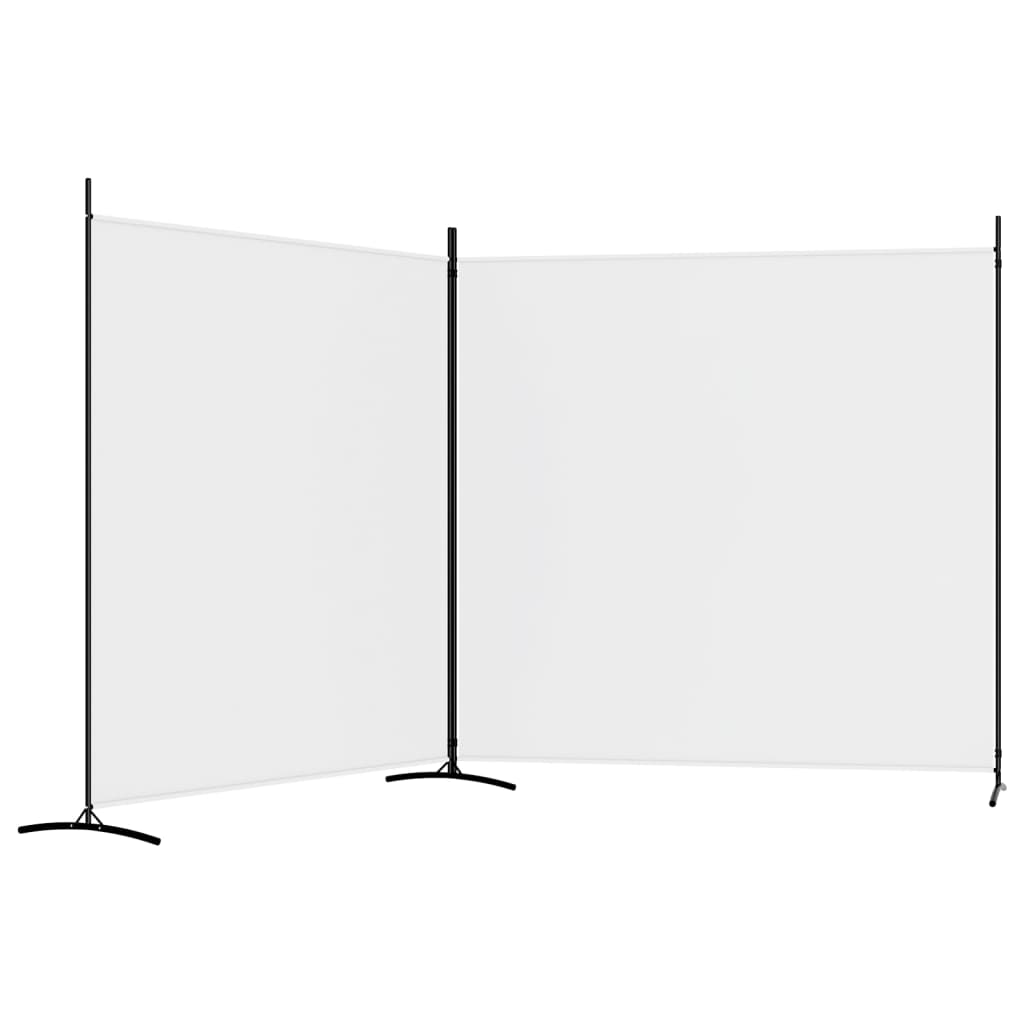 vidaXL 2-Panel Room Divider Anthracite 175x180 cm Fabric