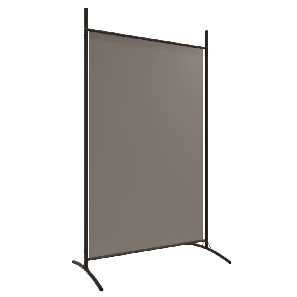 vidaXL 2-Panel Room Divider Anthracite 175x180 cm Fabric