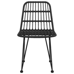 vidaXL Garden Chairs 2 pcs 48x62x84 cm PE Rattan