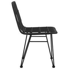 vidaXL Garden Chairs 2 pcs 48x62x84 cm PE Rattan