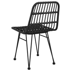 vidaXL Garden Chairs 2 pcs 48x62x84 cm PE Rattan
