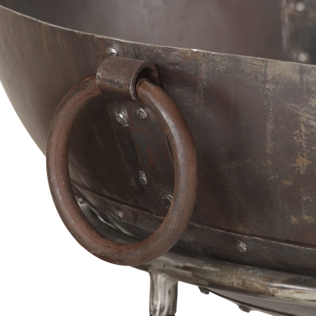 vidaXL Fire Pit 55x55x38 cm Iron