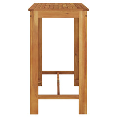 vidaXL Garden Bar Table 120x60x105 cm Solid Wood Acacia