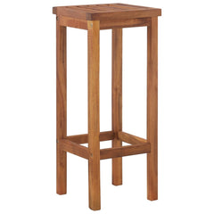 vidaXL 5 Piece Garden Bar Set Solid Wood  Acacia