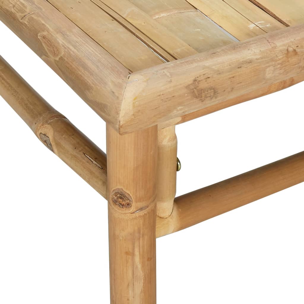 vidaXL Garden Table 65x55x30 cm Bamboo