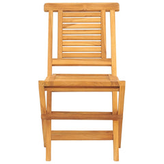 vidaXL Folding Garden Chairs 2 pcs 47x63x90 cm Solid Wood Teak