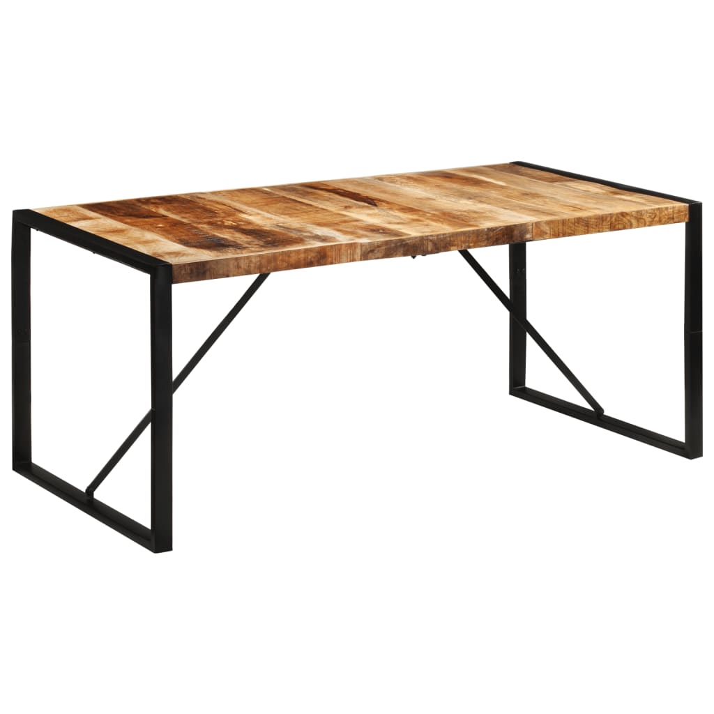 vidaXL Dining Table 180x90x75 cm Solid Wood Mango