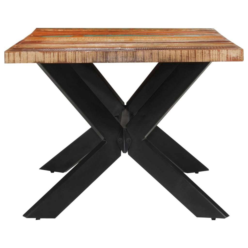 vidaXL Dining Table 120x55x76 cm Solid Wood Reclaimed