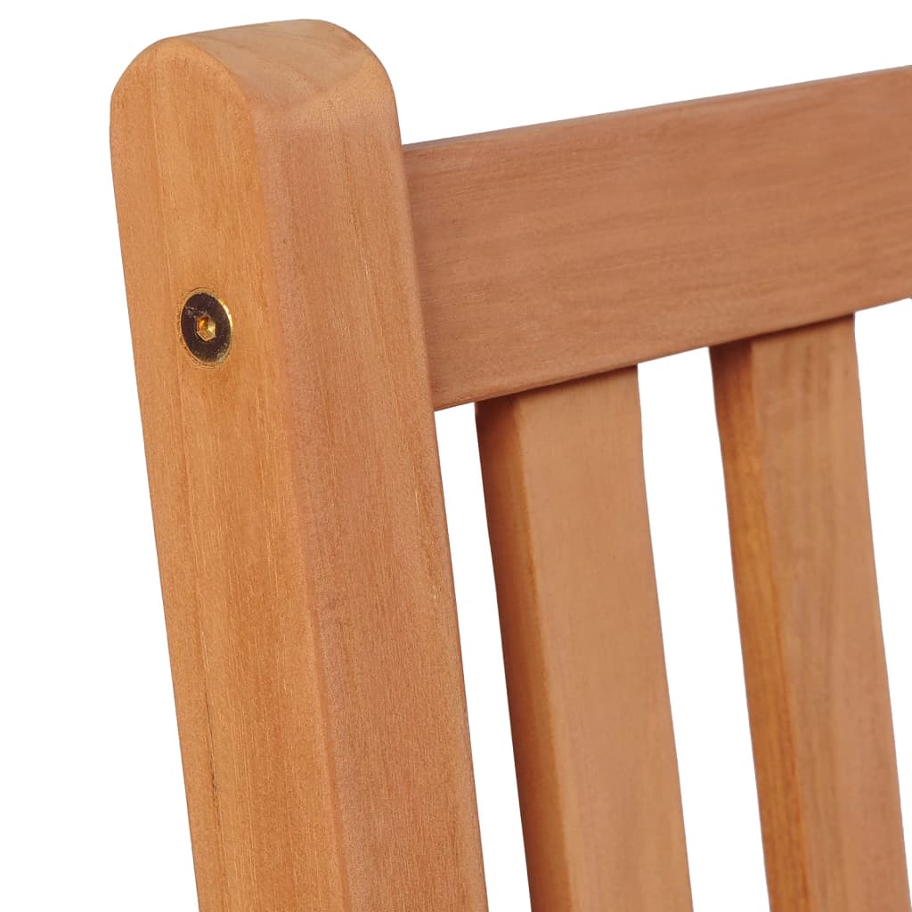 vidaXL 5 Piece Garden Dining Set Solid Wood Teak