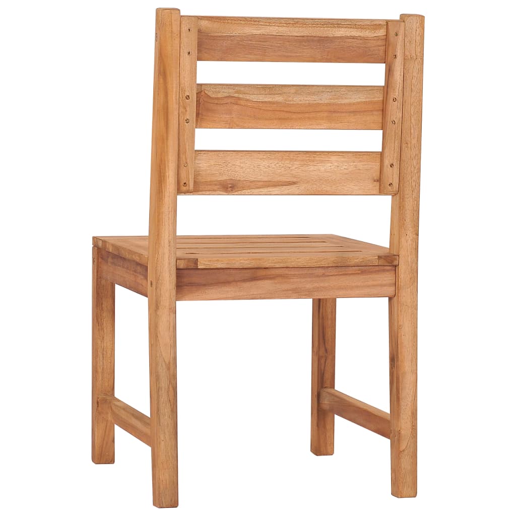 vidaXL Garden Chairs 4 pcs Solid Wood Teak