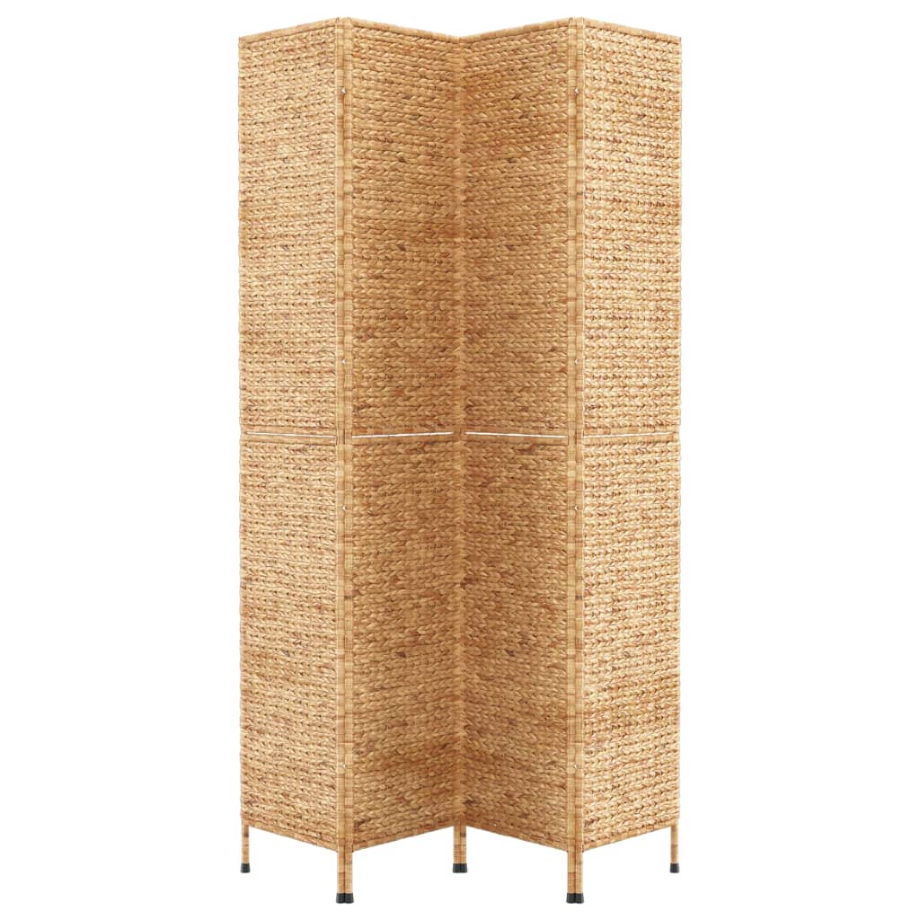 vidaXL Room Divider 5-Panel 205x180 cm Water Hyacinth