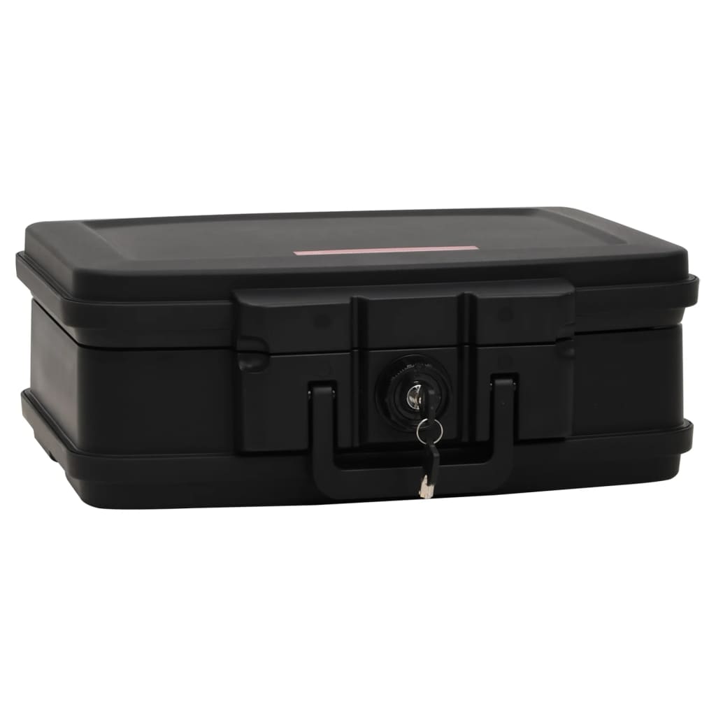 vidaXL Safe Box Black 38x32.5x16.5 cm