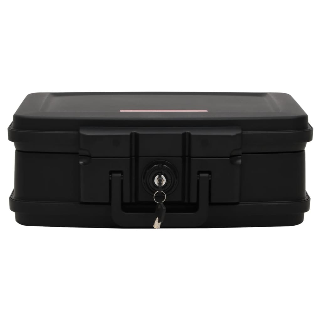 vidaXL Safe Box Black 38x32.5x16.5 cm