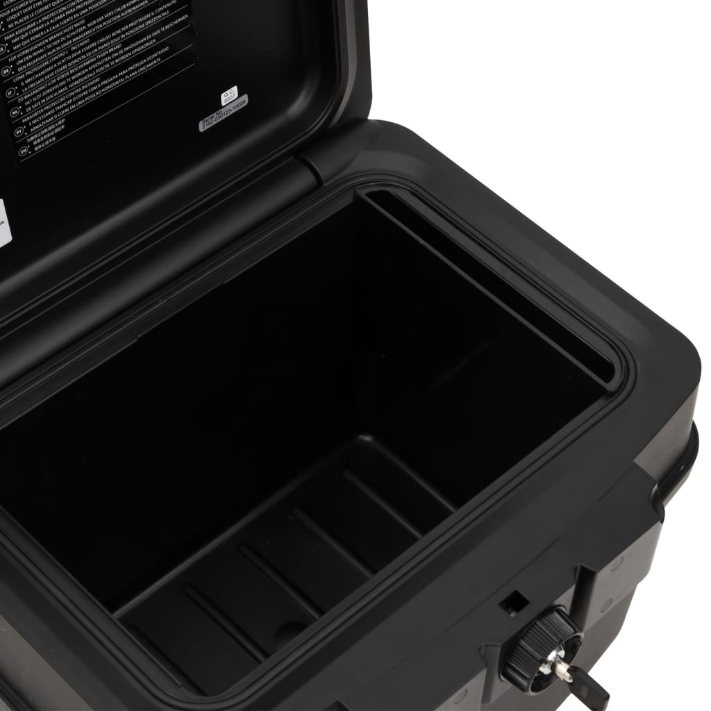 vidaXL Safe Box Black 38x32.5x16.5 cm